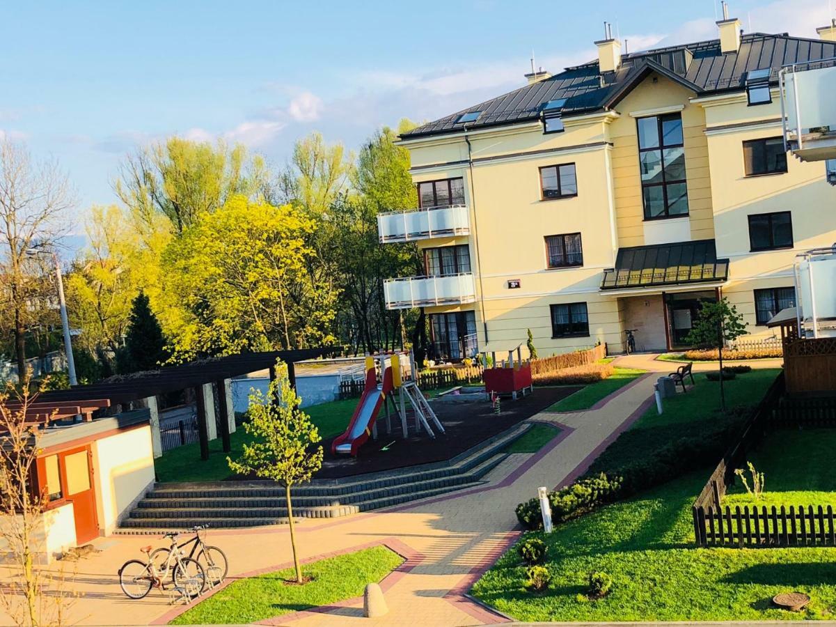 Apartament Park Nad Hancza Suwałki Esterno foto